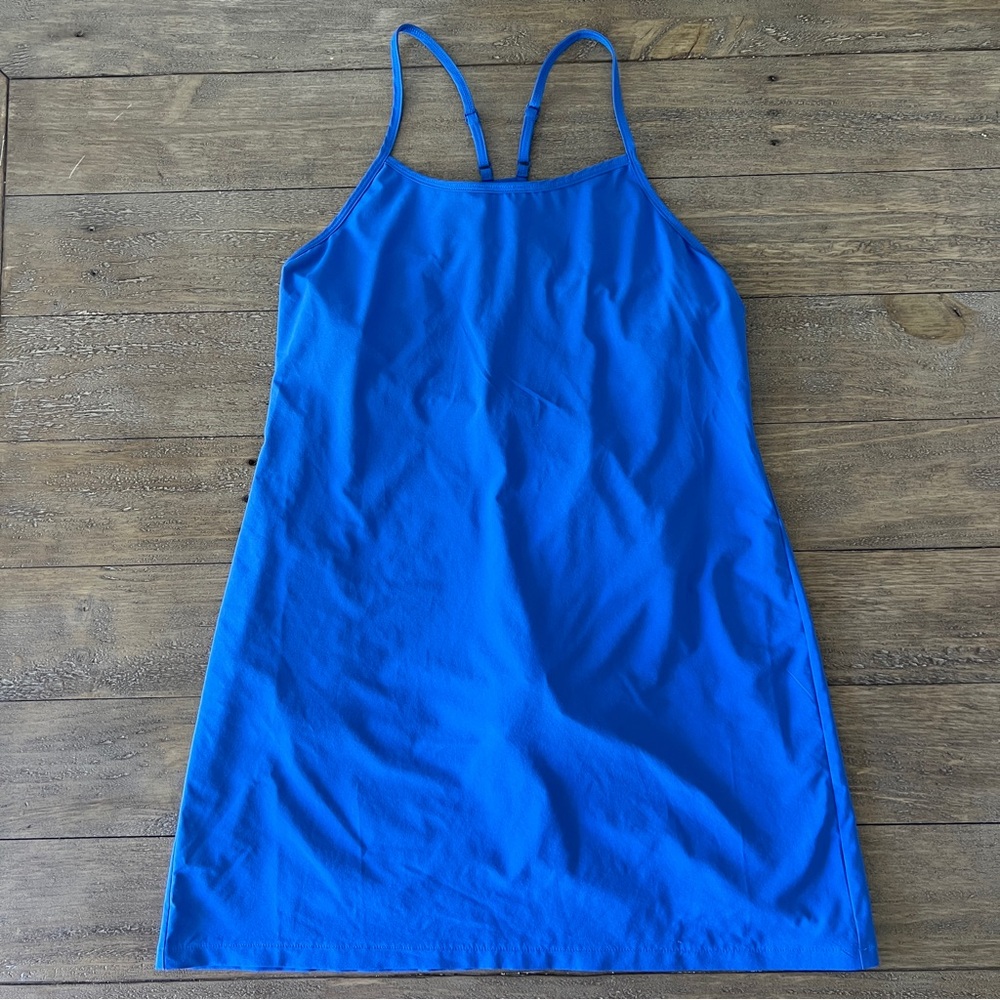 In Motion Blue activewear Dress size M